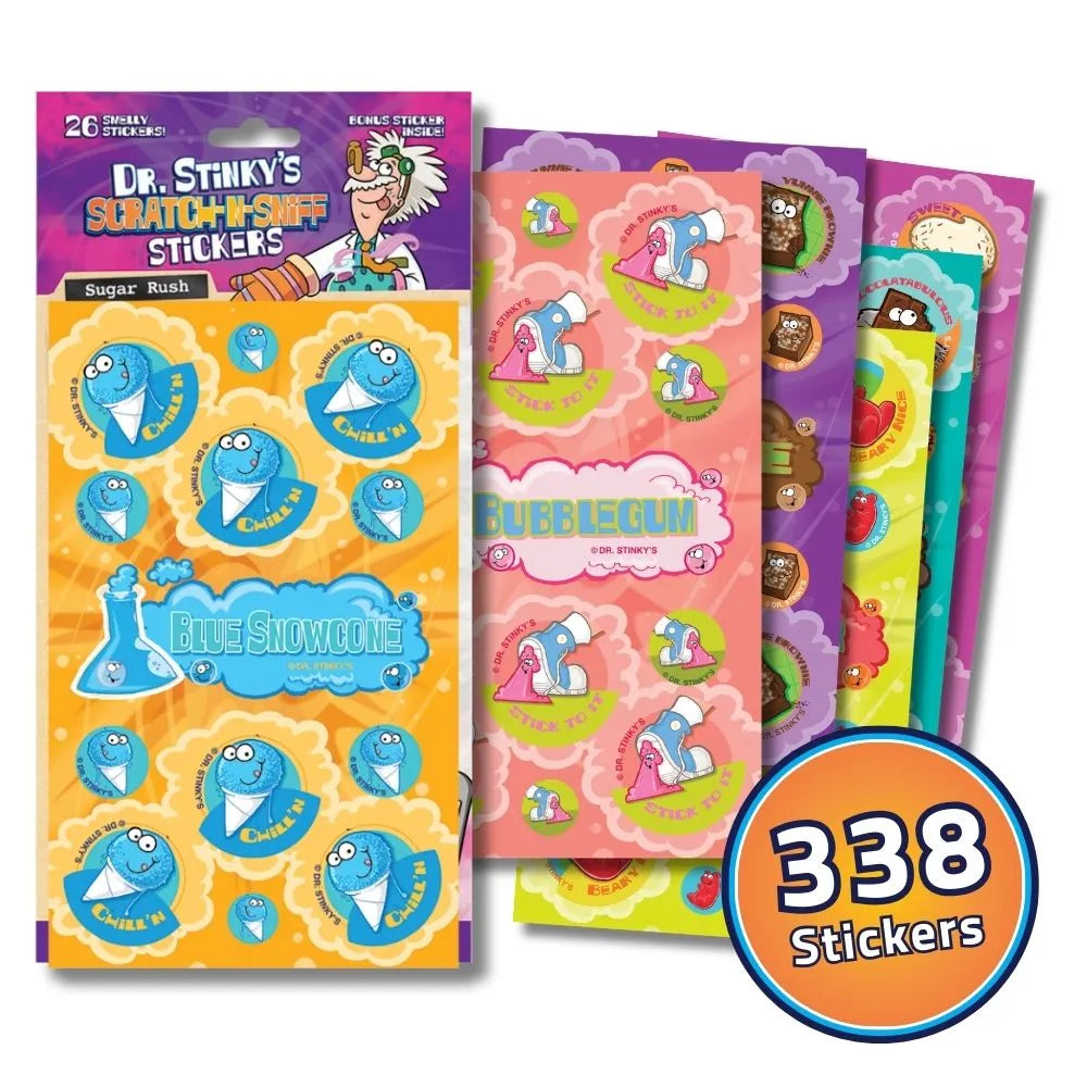 Sweet Scents Sticker Collection – Dr. Stinky's