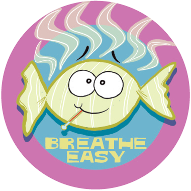 Dr. Stinky Scratch-N-Sniff Stickers Cough Drop