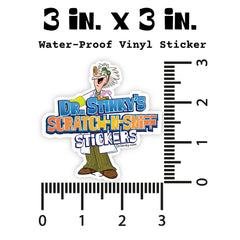 Dr. Stinky Vinyl Sticker