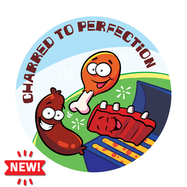 Barbecue Scratch 'N Sniff Sticker