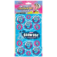 Blow Pop Blue Razz Scratch 'N Sniff Sticker