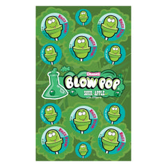 Blow Pop Sour Apple Scratch-N-Sniff Sticker