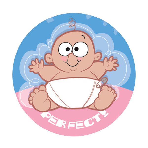 Baby Powder Scratch-N-Sniff Sticker