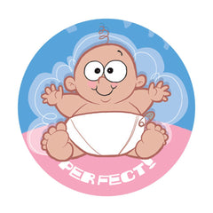 Baby Powder Scratch-N-Sniff Sticker