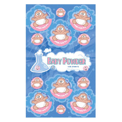 Baby Powder Scratch-N-Sniff Sticker