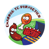 Dr. Stinky's Barbecue scratch-n-sniff sticker, Large size (1.25-inch)