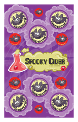 Spooky Scents Sticker Packs