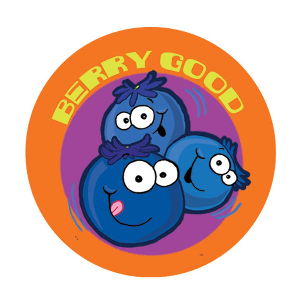 Blueberry Scratch-N-Sniff Sticker