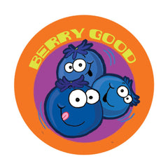 Blueberry Scratch-N-Sniff Sticker