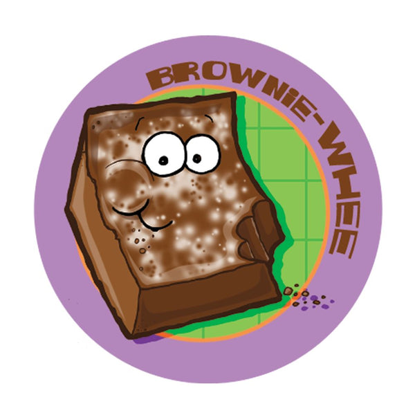 Brownie Scratch-N-Sniff Sticker