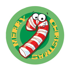 Candy Cane Scratch-N-Sniff Sticker
