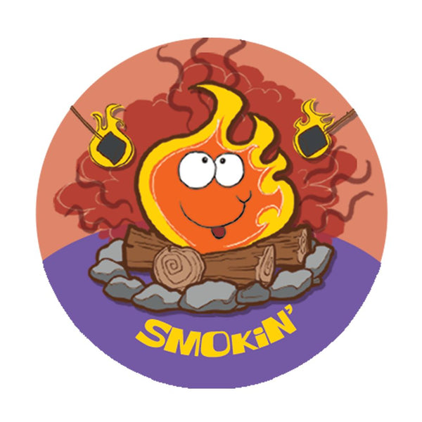 Campfire Scratch-N-Sniff Sticker