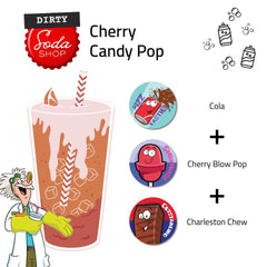 Dirty Soda Cherry Candy Pop