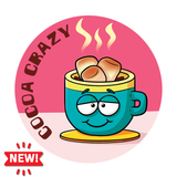 Hot Cocoa Scratch 'N Sniff Sticker