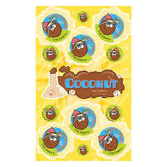 Coconut Scratch-N-Sniff Stickers