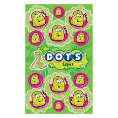 Dots Lime Scratch 'N Sniff Sticker