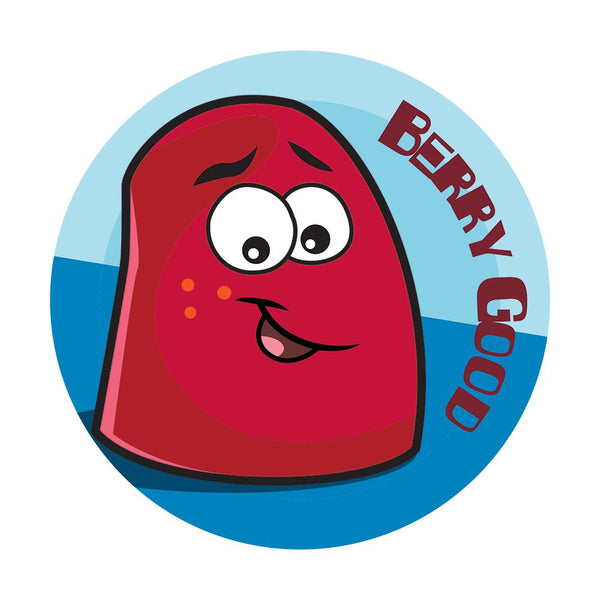 Dots Strawberry Scratch 'N Sniff Sticker