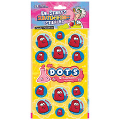 Dots Strawberry Scratch 'N Sniff Sticker