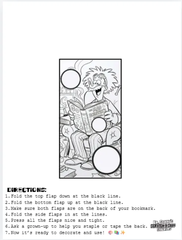 Dr. Stinky DIY Bookmark Coloring Page (Free Download)