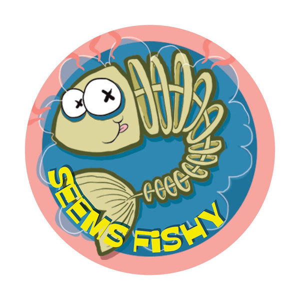 Fish Scratch-N-Sniff Stickers