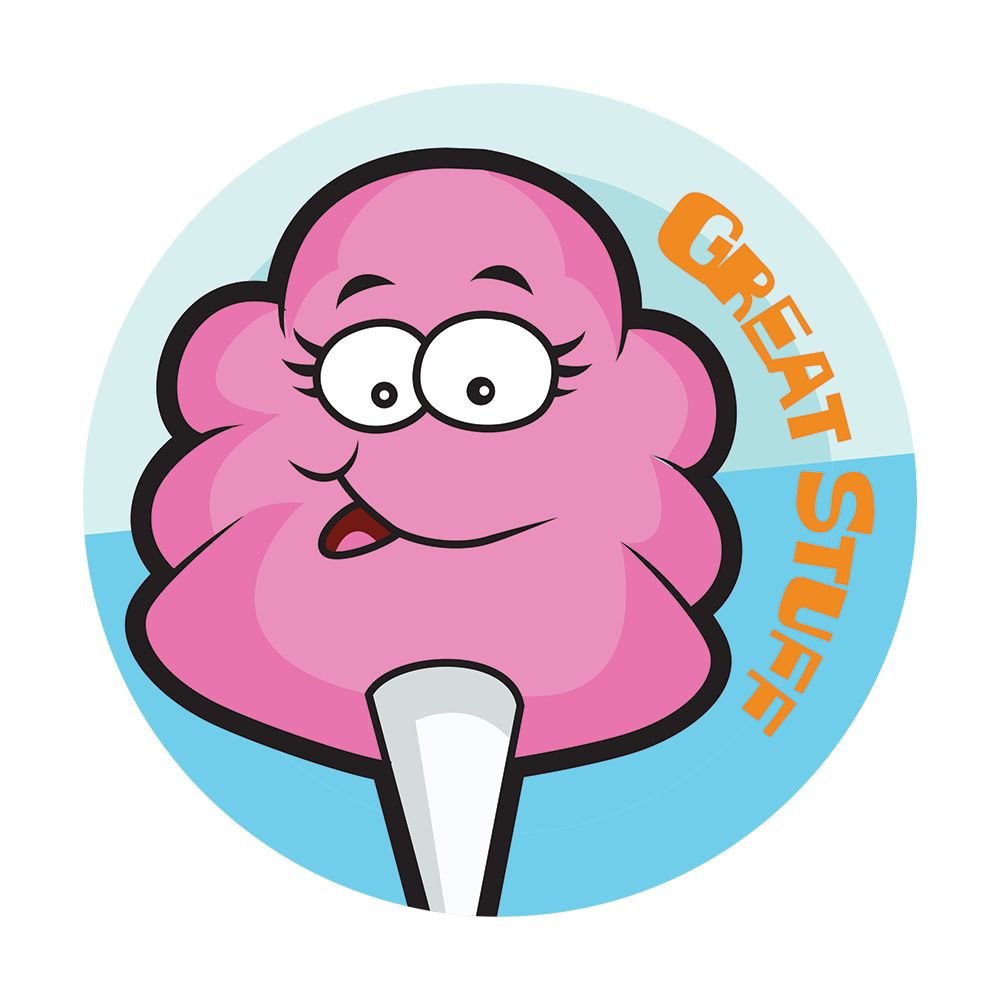 Fluffy Stuff Scratch-N-Sniff Sticker Fun Smelly Stickers for Kids ...