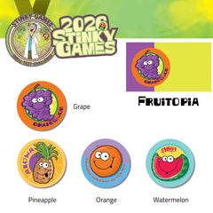 Team Fruitopia Scratch-N-Sniff Sticker Bundle