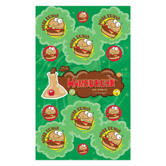 Hamburger Scratch-N-Sniff Sticker