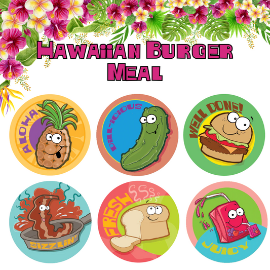 Hawaiian Burger Extra Value Meal Deal