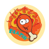Hot Wing Scratch-N-Sniff Sticker