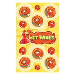 Hot Wing Scratch-N-Sniff Sticker
