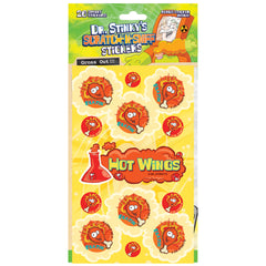 Hot Wing Scratch-N-Sniff Sticker