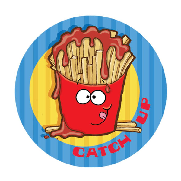 Ketchup Scratch-N-Sniff Sticker