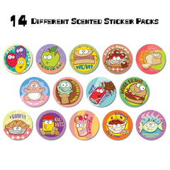 Stink File #4 Scratch and Sniff Sticker Bundle