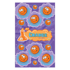 Orange Scratch-N-Sniff Sticker