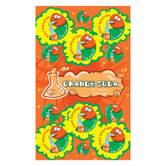 Orange Soda Scratch 'N Sniff Sticker