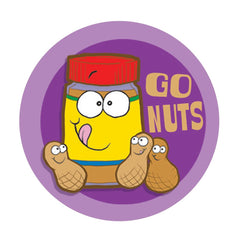 Peanut Butter Scratch-N-Sniff Sticker