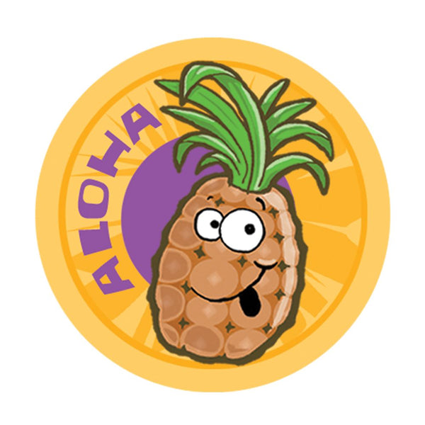 Pineapple Scratch-N-Sniff Sticker