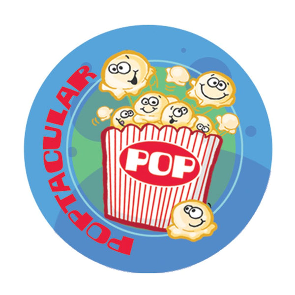 Popcorn Scratch-N-Sniff Sticker