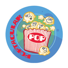 Popcorn Scratch-N-Sniff Sticker