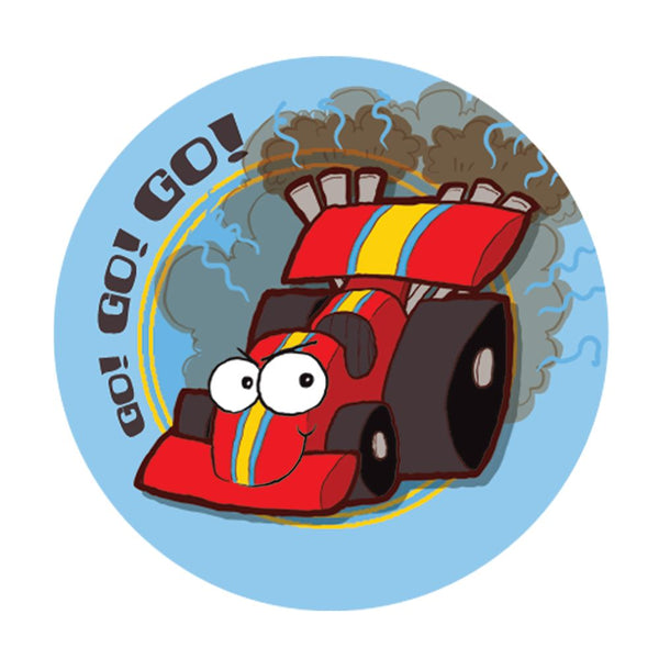 Race Car Scratch-N-Sniff Stickers
