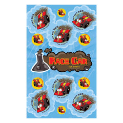 Race Car Scratch-N-Sniff Stickers