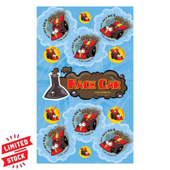 Race Car Scratch-N-Sniff Stickers (Retiring Soon!)