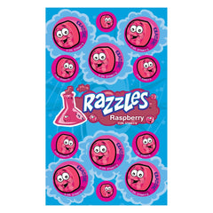 Raspberry Razzles Scratch-N-Sniff Sticker