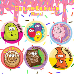 Sugar Burger Scratch & Sniff Sticker Bundle