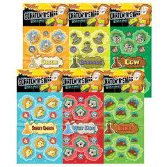 Smelly Burger Scratch & Sniff Sticker Bundle