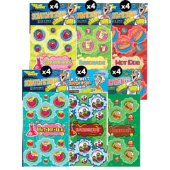 Summer BBQ Scratch & Sniff Sticker Bundle – 624 Stickers | Scent Collection
