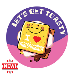 S'mores Scratch-N-Sniff Sticker