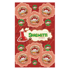 Spaghetti Scratch-N-Sniff Sticker