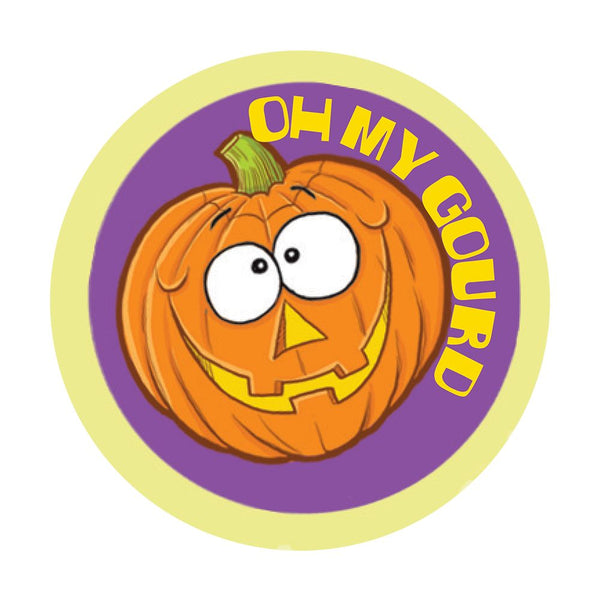 Spicy Pumpkin Scratch-N-Sniff Sticker