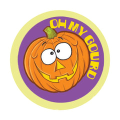 Spicy Pumpkin Scratch-N-Sniff Sticker